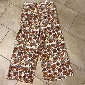 Haver & Blair wide leg cropped pant